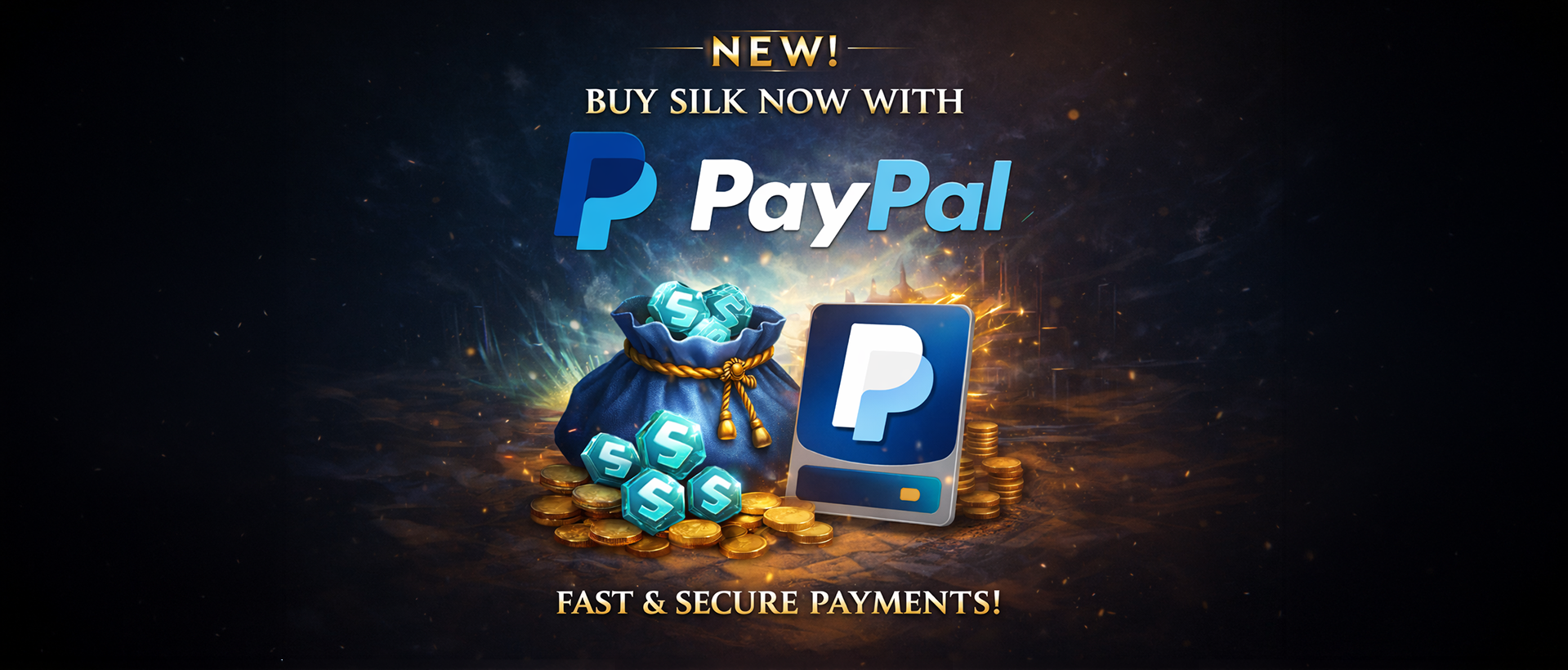 PayPal Payments Now Available!