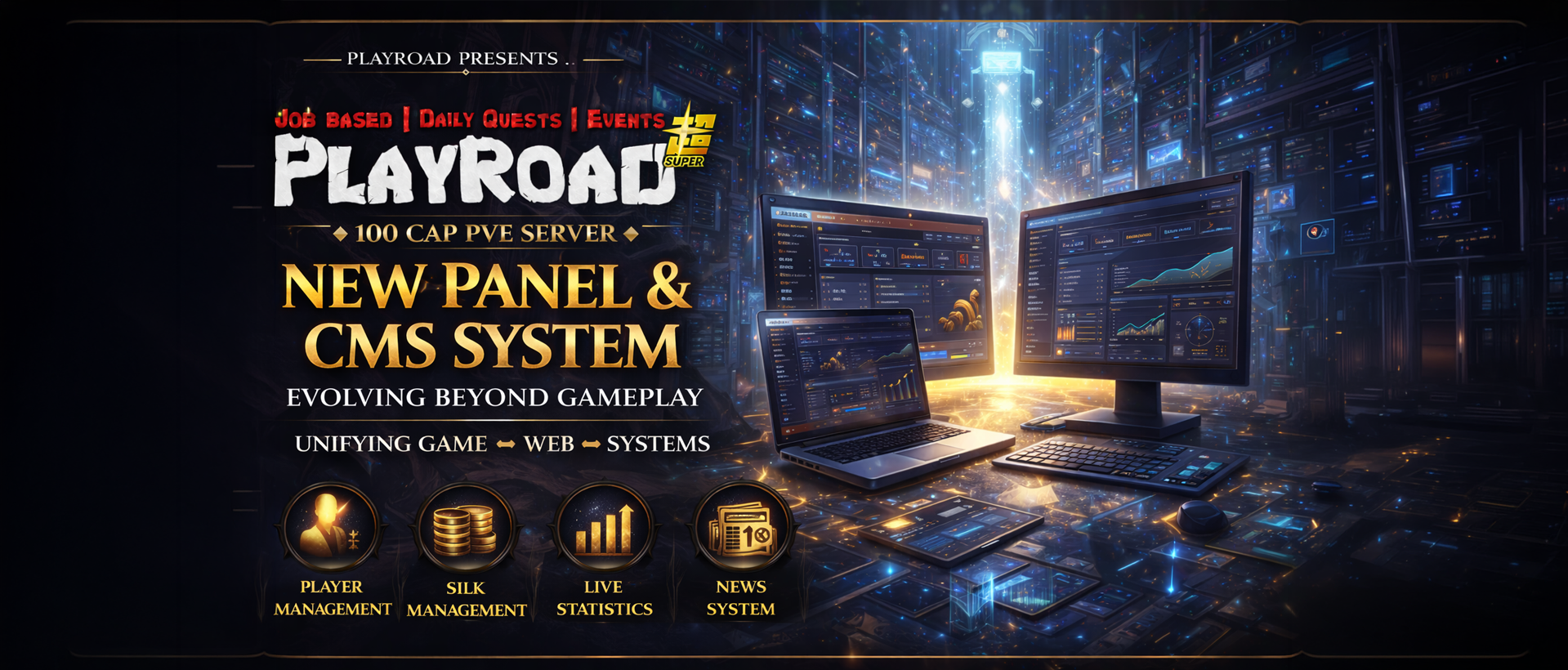 🛡️ NEW PANEL AND CMS SYSTEM