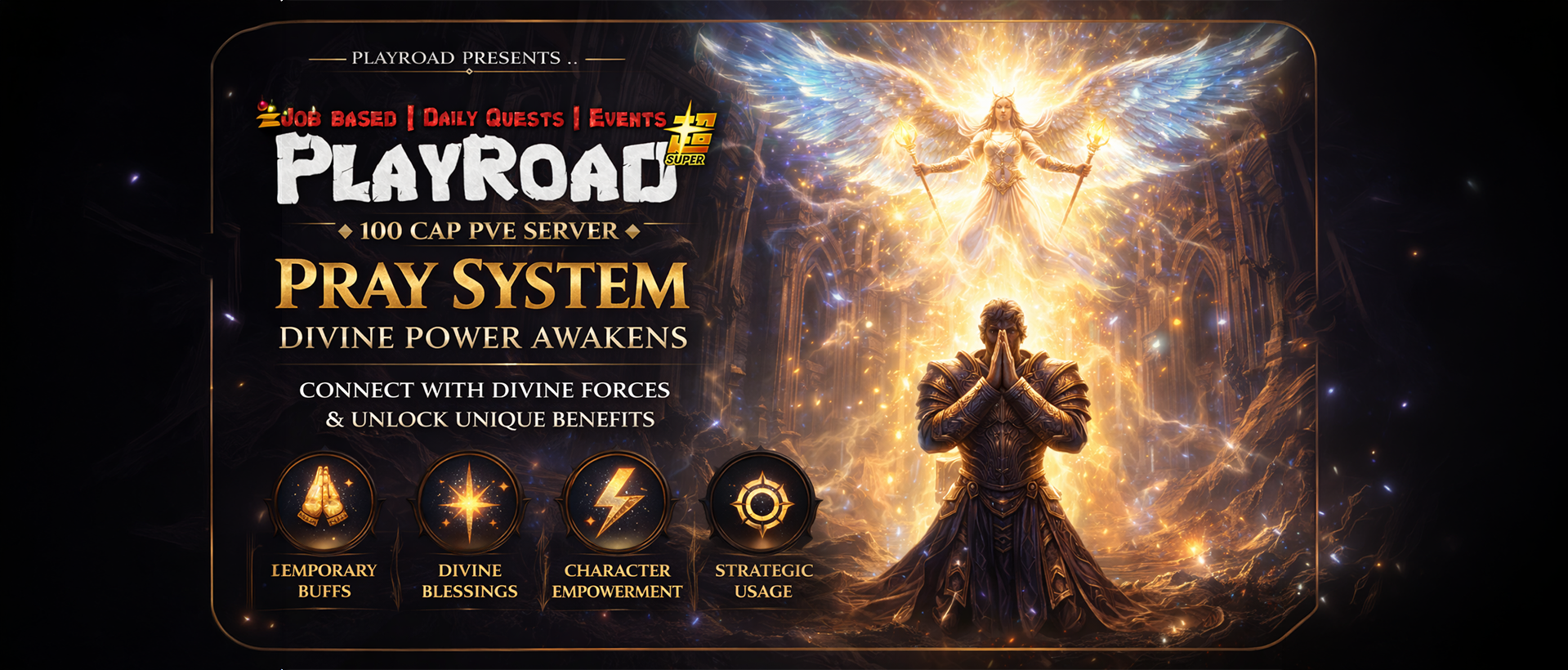 ✨ PRAY SYSTEM – Divine Power Awakens